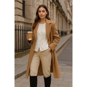 Commense Linen Blends Button Up Tank Top‎ white M